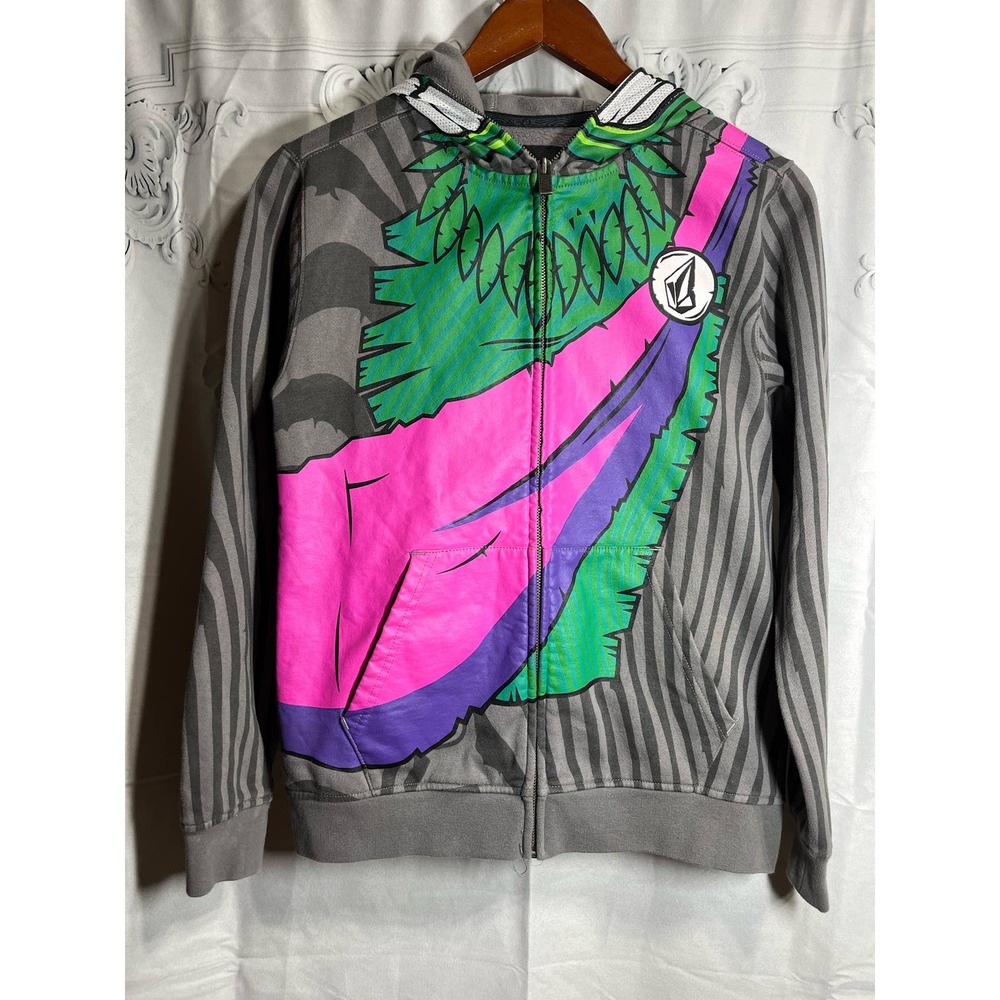 Volcom Kids L zip up GUC